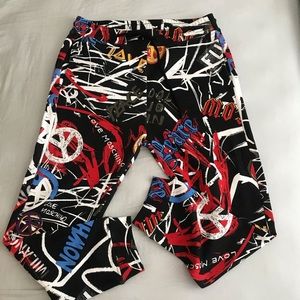 Love Moschino Graffiti Sweatpants